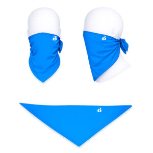 light blue bandana facemask