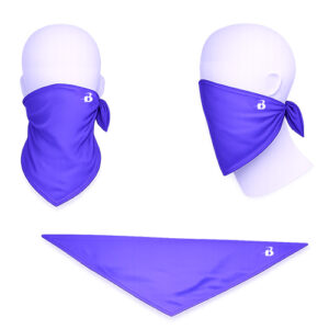 royal purple bandana facemask