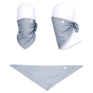 light grey bandana facemask