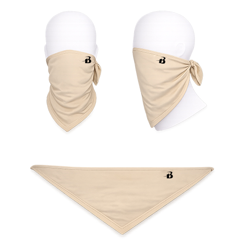 tan bandana facemask