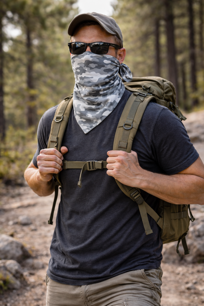 camo bandana